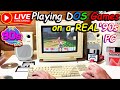 90s Nostalgia LIVE! Playing DOS Games on a Real Retro PC