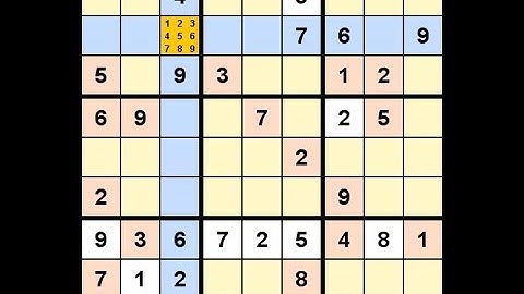 How to Solve Guardian Sudoku Expert 4523 August 31, 2019 - v2