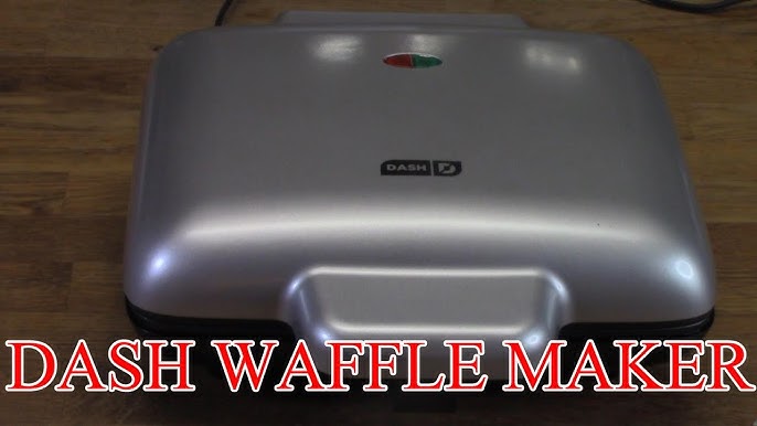  Dash Deluxe No-Drip Waffle Iron Maker Machine 1200W +