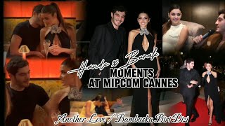 Hande x Burak | Moments at MIPCOM Cannes 2023 || Another Love / Bambaska Biri Dizi