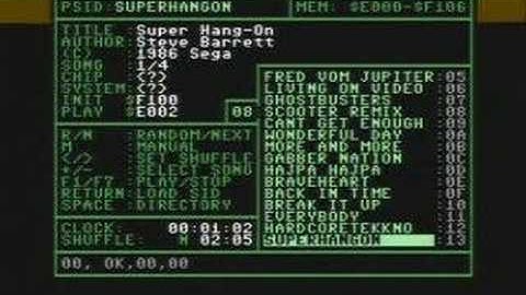 C64 sid collection Part 4 of 7 (played on real C64)