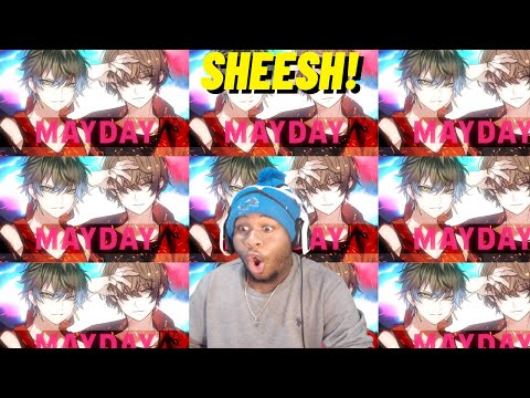 ABSOLUTE. FIRE. | REACTION to MAYDAY [Ike Eveland ×  加賀美ハヤト Cover]