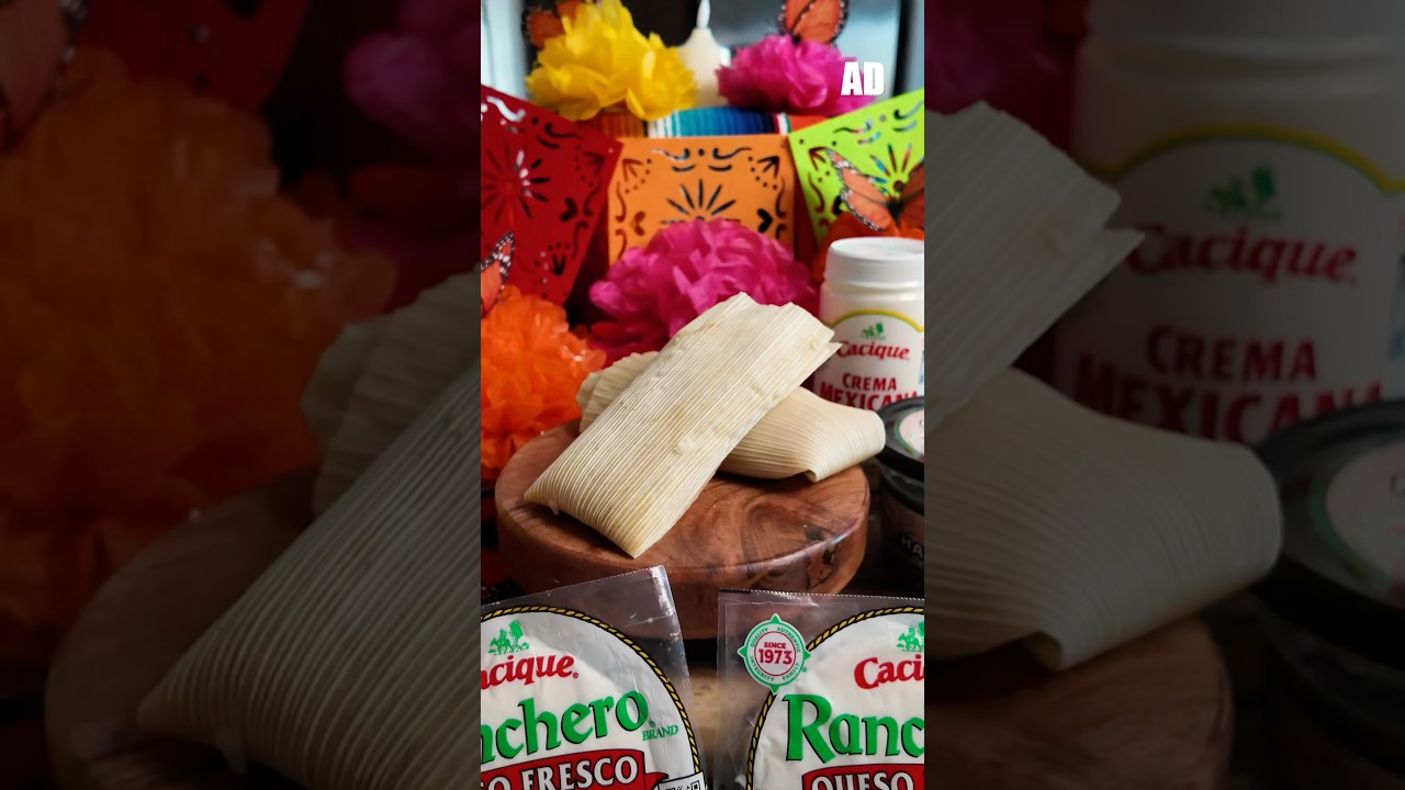 Tamales Rajas Con Queso