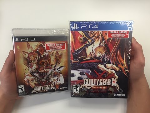 Guilty Gear Xrd Sign 스탠다드 / 리미티드 에디션 (PS3 / PS4) 개봉기