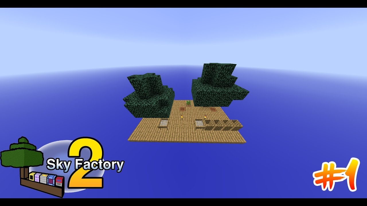 מתחילים! - Sky Factory 2 #1 - YouTube