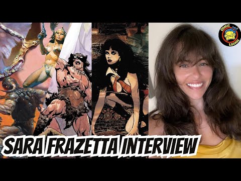 SARA FRAZETTA Talks Fire & Ice, Vampirella & What's Next For Frazettaverse Of Comics!