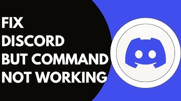 How To Fix The Discord But Command Not Working