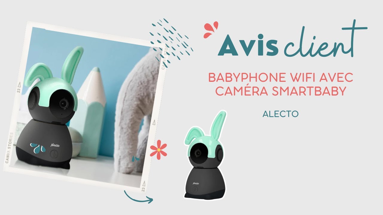 [ALECTO] LE BABYPHONE WIFI AVEC CAMERA SMARTBABY - YouTube
