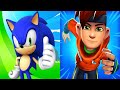 Sonic Dash VS MetroLand - Endless Runner Gameplay (Android,iOS) - Part 1