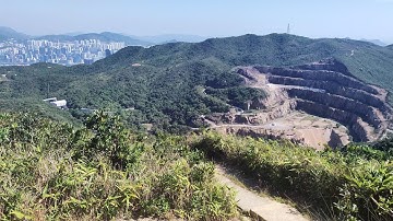 4K Part 2: Panorama View from HK Mountain Top Relaxation Music Jardines Lookout 大譚水塘 渣甸山懸空棧道 紅香爐峰
