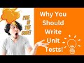 Why SHOULD you write UNIT TESTS - FIRE in the CODE #java #unittest #unittesting #testing