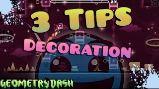 3 Tips: Decoration | Geometry Dash screenshot 1