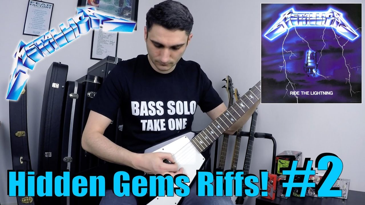 Metallica HIDDEN GEMS from Ride The Lightning, 5 RIFFS you wish were LONGER!