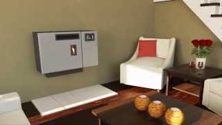 4840 Wall Mount Pellet Stove- French | US Stove Company