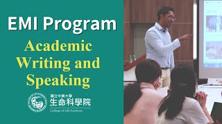 EMI 全英語課程 | Academic Writing and Speaking | Dony Chacko Mathew Ph.D (生命科學院)