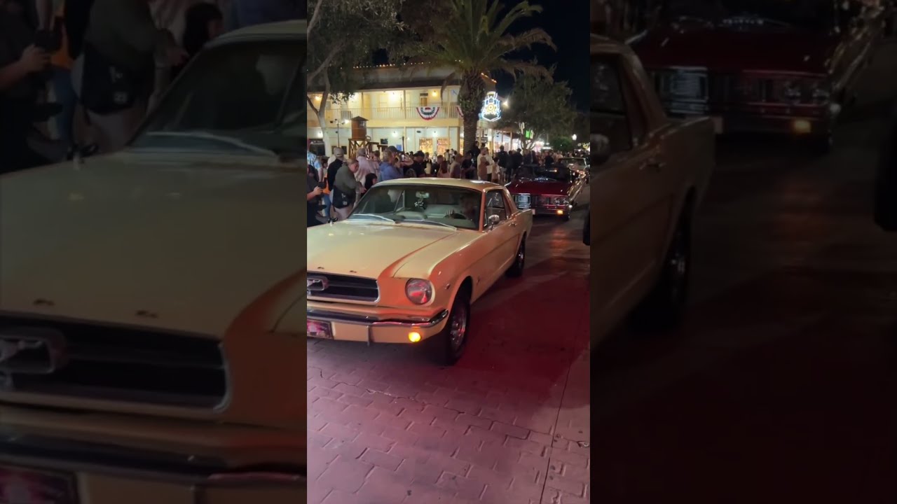 Classic Cars take over Old Town Kissimmee! Saturday Night Cruise part 4