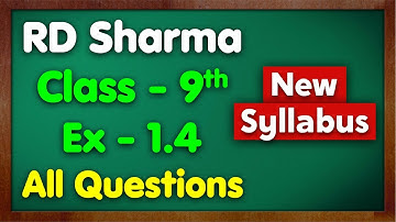 Class 9 RD Sharma  Chapter 1 Ex 1.4 Number System | Class 9 RD Sharma Solutions Nexa Classes Mkr