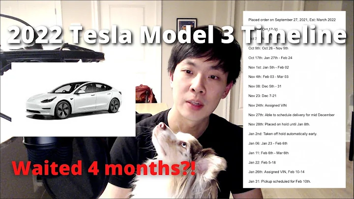 My 2022 Tesla Model 3 RWD/SR+ Wait Time - DETAILED...