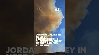 Big Grass Fire burns 196,000 acres on Oregon-Idaho border