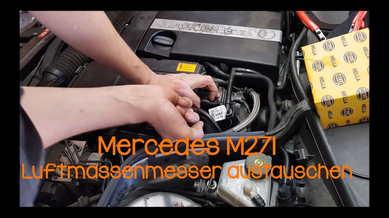 Mercedes CKlasse, CLK etc 200 Kompressor M271 Motor Luftmassenmesser
