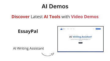 AI Demos | Automatically Write Paragraphs with EssayPal.ai | EssayPal.ai Demo