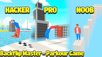 Backflip Master - Parkour Game - Complete Game Review MAX LEVEL Gameplay - (IOS/ANDRIOD) By Voodoo