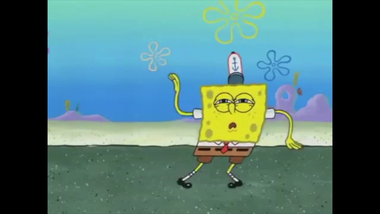 Bob esponja bailando hardcore en full HD YouTube