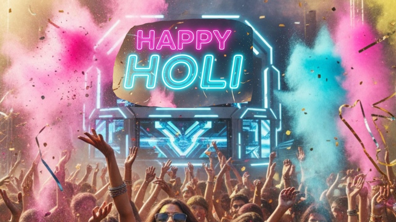 Rang Barse – The Pulse of Holi | EDM Holi Song 2025 | DJ Beat | Full Vocal Version