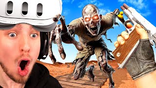 NO Ammo Surrounded by ZOMBIES - Arizona Sunshine Remake VR