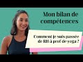 Mon bilan de comptences avec misfit  ma reconversion professionnelle de rh  professeure de yoga