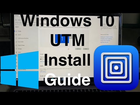 How to Install Windows 10 in UTM (M1 Mac)