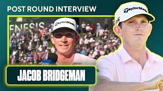 Jacob Bridgeman after earning first PGA Tour win at 2026 Genesis Invitational: 'A dream come true'