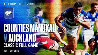 AUCKLAND DERBY | Counties Manukau v Auckland | NPC, 2025