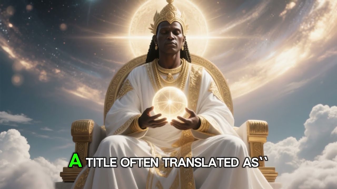 Olorum (Olodumare) - The supreme creator and primordial energy.