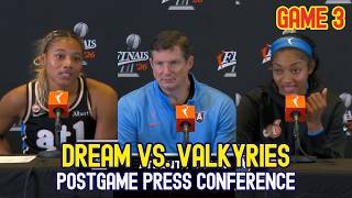 Angel Reese, Naz Hillmon, HC Karl Smesko: Atlanta Dream Postgame Presser | vs. Valkyries 10.21.26