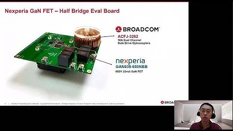 Driving Nexperia cascode GaN FETs with Broadcom Optocouplers