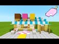 Minecraft Tutorial: How To Make A Ice Cream Parlor "2019 City Build Tutorial"