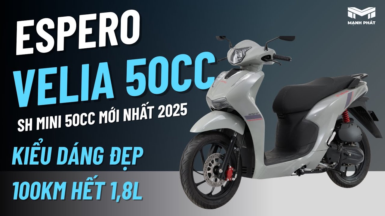 REVIEW XE SH 50CC PHIÊN BẢN MỚI NHẤT 2025 - KHÔNG CẦN BẰNG LÁI