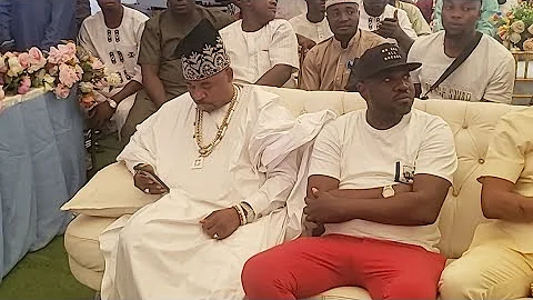 MC OLUOMO DRESS IN ROYALTY AT 46TH BIRTHDAY HAPPENING LIVE