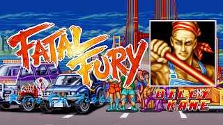 Fatal Fury - Billy Kane [hack] (Neo Geo AES) 餓狼伝説 ビリー