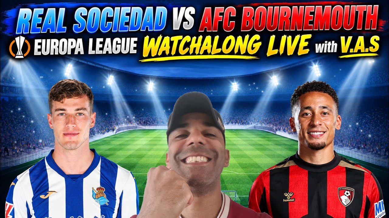 Imagem ilustrativa sobre Bournemouth enfrenta Real Sociedad nas quartas da Europa League: escalações, horário e onde assistir