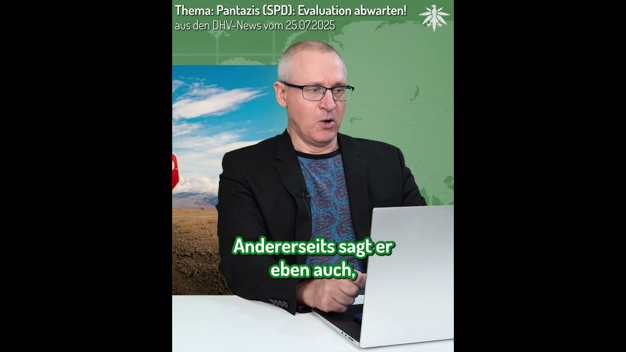🧪⏳ Pantazis (SPD): Evaluation abwarten statt Warken-Gesetz | Clip aus den DHV-News vom 25.07.2025