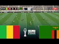 MALI Vs ZAMBIA Africa Cup Of Nations 2025 AFCON Match Today Video Simulation PES 
