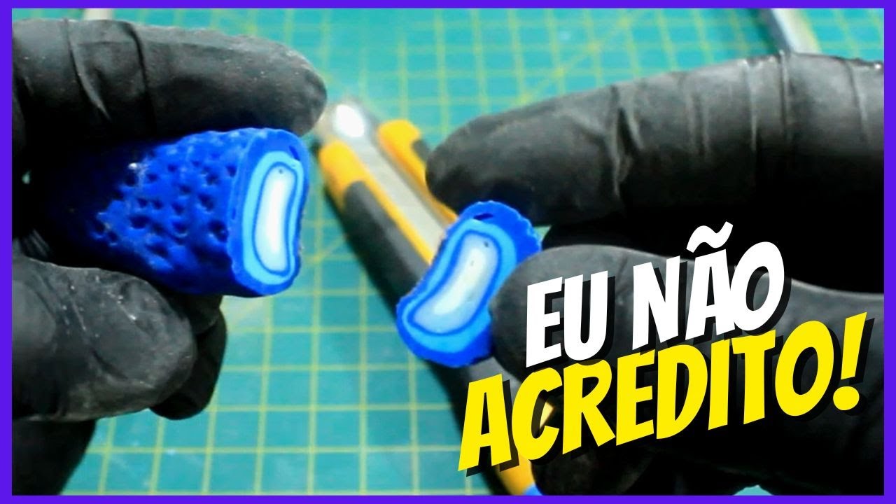 Apliquei resina no Biscuit e fiquei surpreso com o que aconteceu!