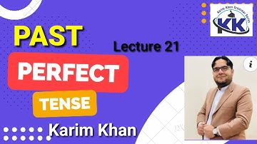 Past Perfect Tense Engine Verb Trnses English grammar  in Pushto Lecture 21 by Karim khan