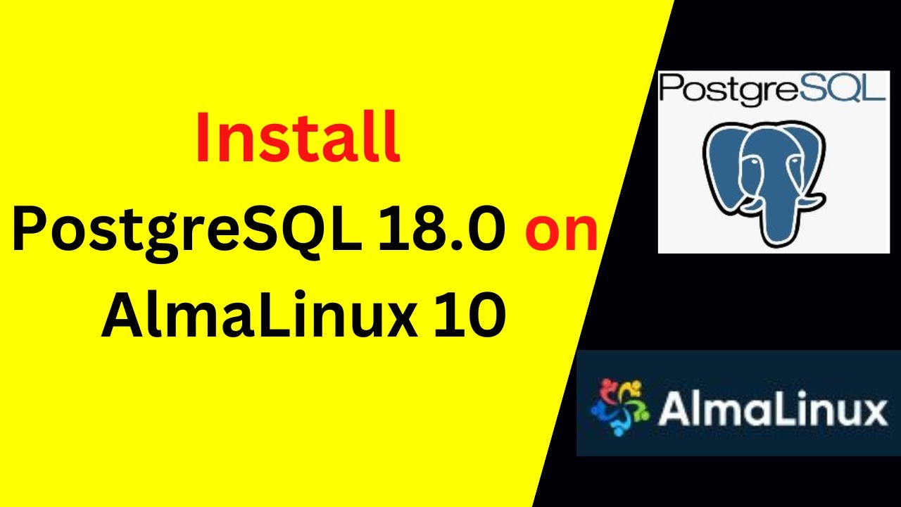 Установка и настройка PostgreSQL 18.0 на AlmaLinux 10 | Руководство для начинающих