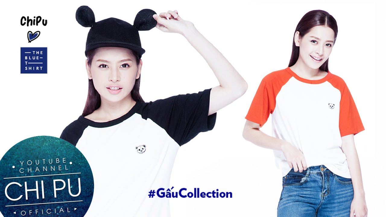 Chi Pu ra mắt BST Gấu Collection kết hợp cùng TheBlueTshirt