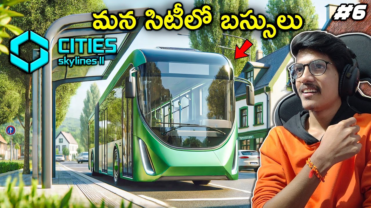 I Built A HUGE BUS STATION🚌 | Cities Skylines 2 | #6 | THE COSMIC BOY ...