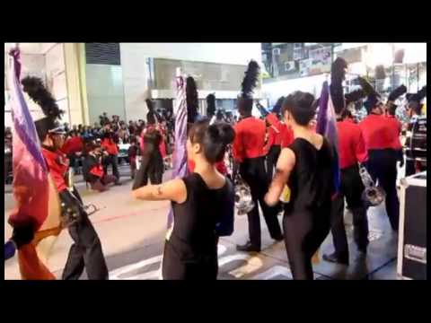國泰航空新春花車巡遊匯演之夜 2012 -  步操樂團演出