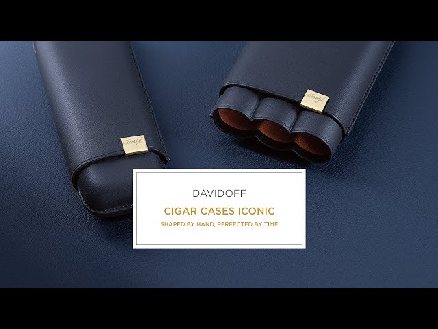 DAVIDOFF CIGAR CASES ICONIC - YouTube